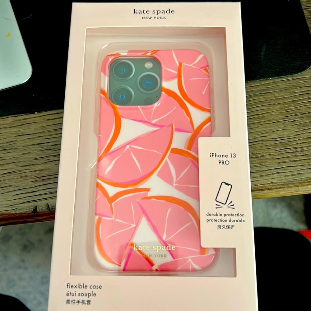 Kate Spade iPhone 13 Pro case - watermelon - new